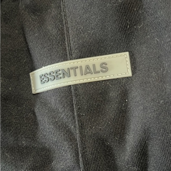 Essentials Black Joggers - Picture 4 of 6
